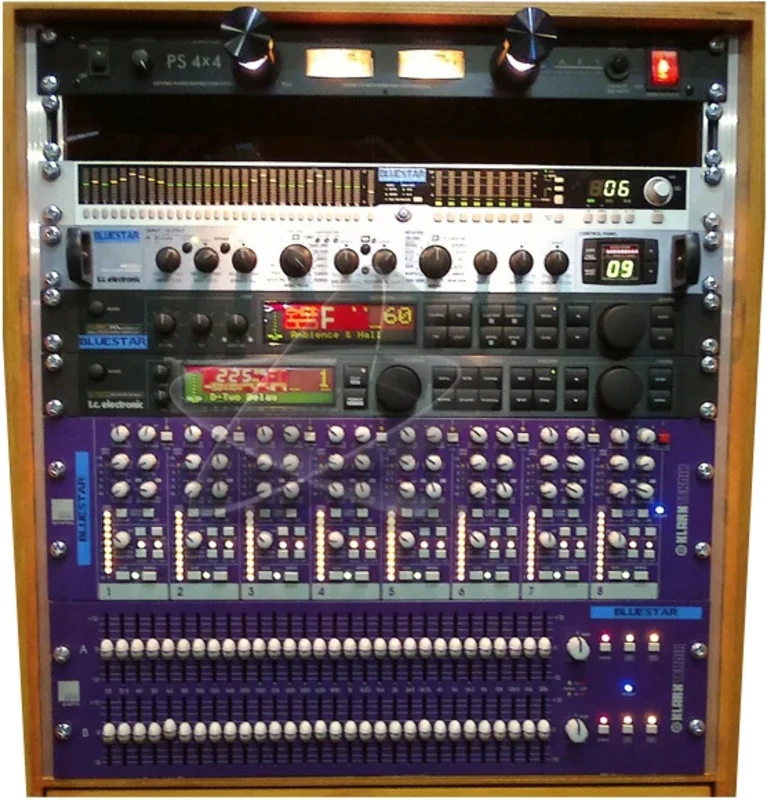 Bluestar effect rack