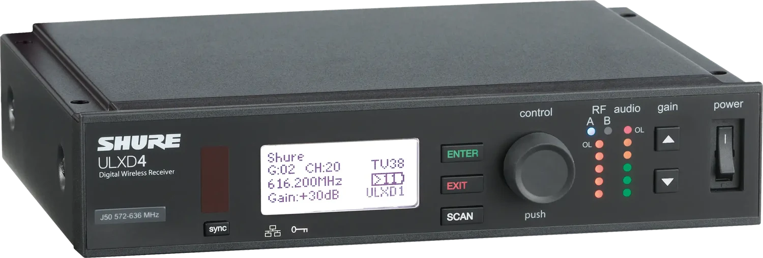 Shure ULX-D4 Single Channel