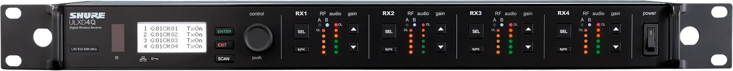Shure ULX-D4Q Quad Channel